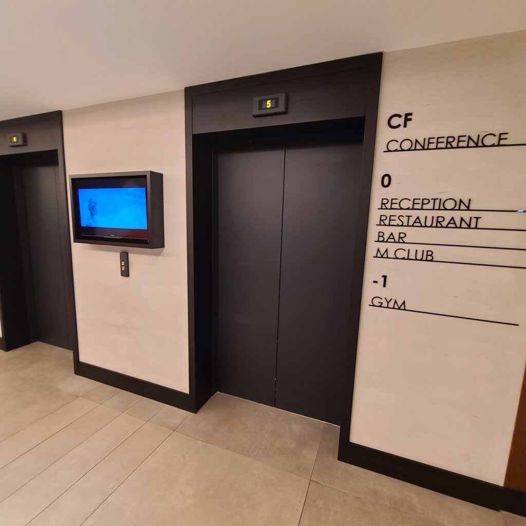 Prague Marriott Hotel Elevator