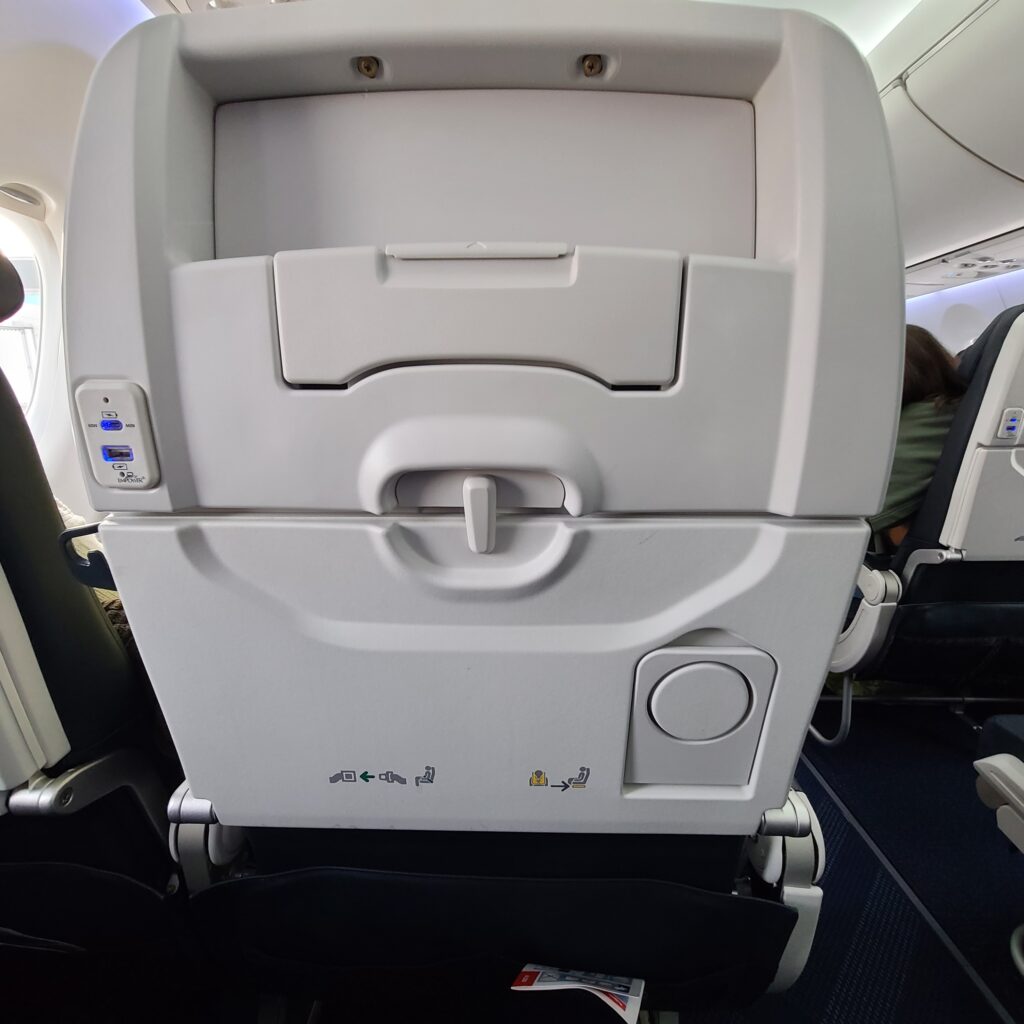 Air France Airbus A220-300 Back of Seat