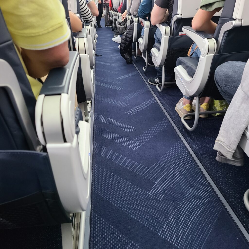 Air France Airbus A220-300 Aisle