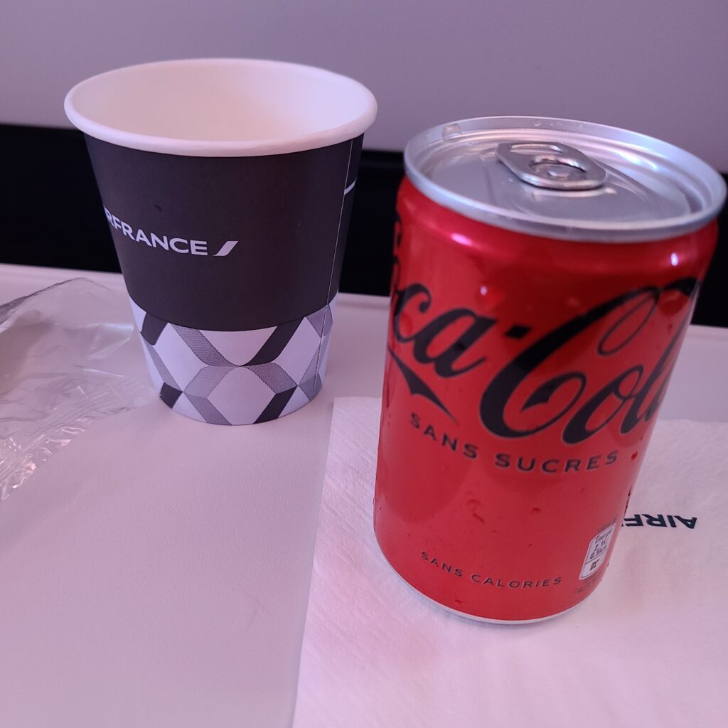 Air France Airbus A220-300 Drinks