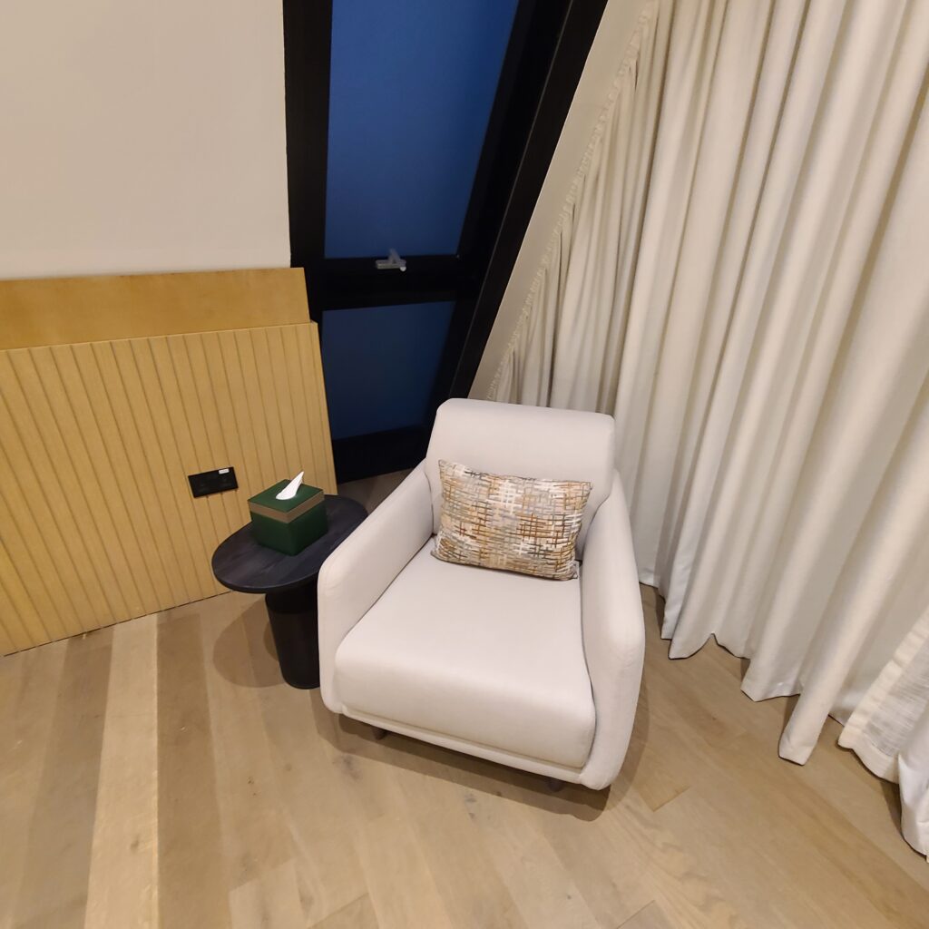 Katara Hills Doha, Hilton LXR Master Bedroom Chair