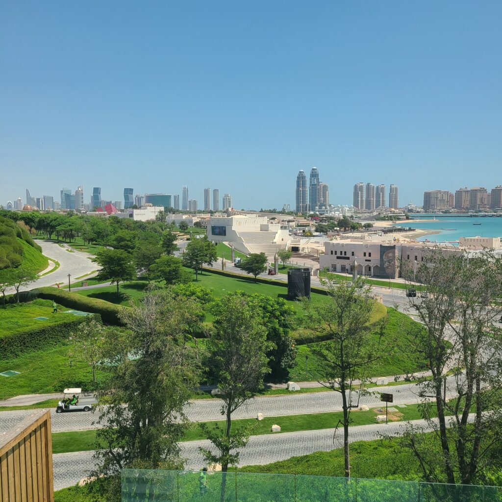 Katara Hills Doha, Hilton LXR Katara View (Morning)
