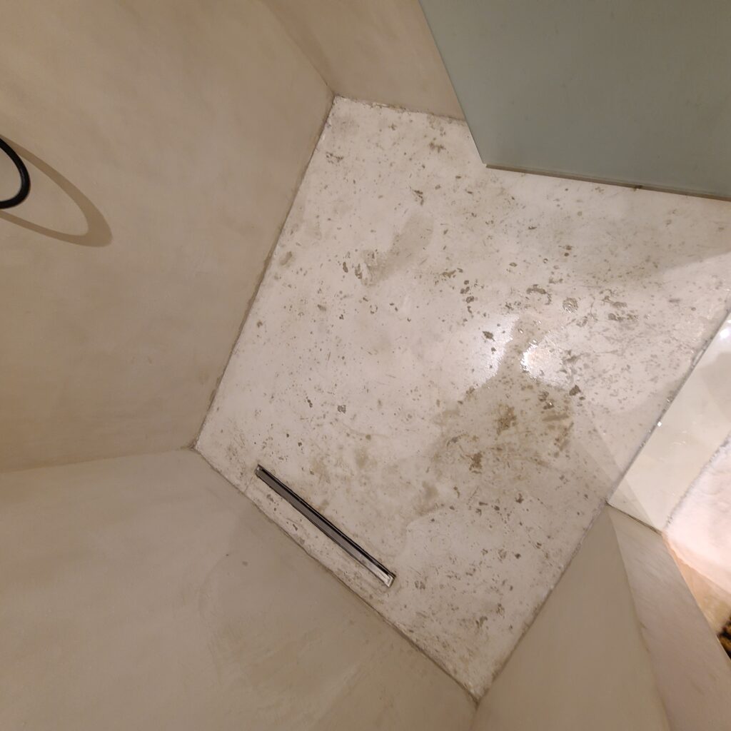 Katara Hills Doha, Hilton Unfinished Shower Floor
