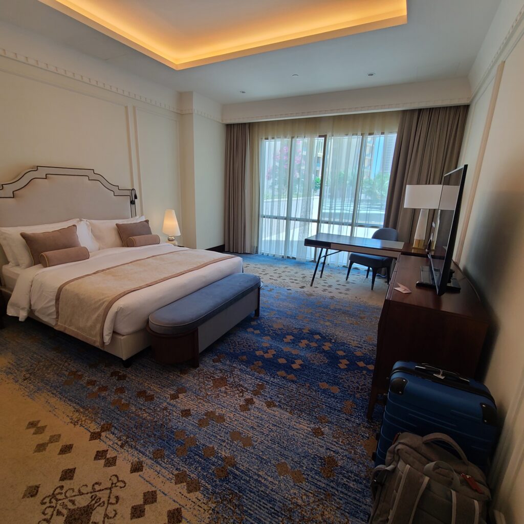 St. Regis Marsa Arabia Suite Master Bedroom