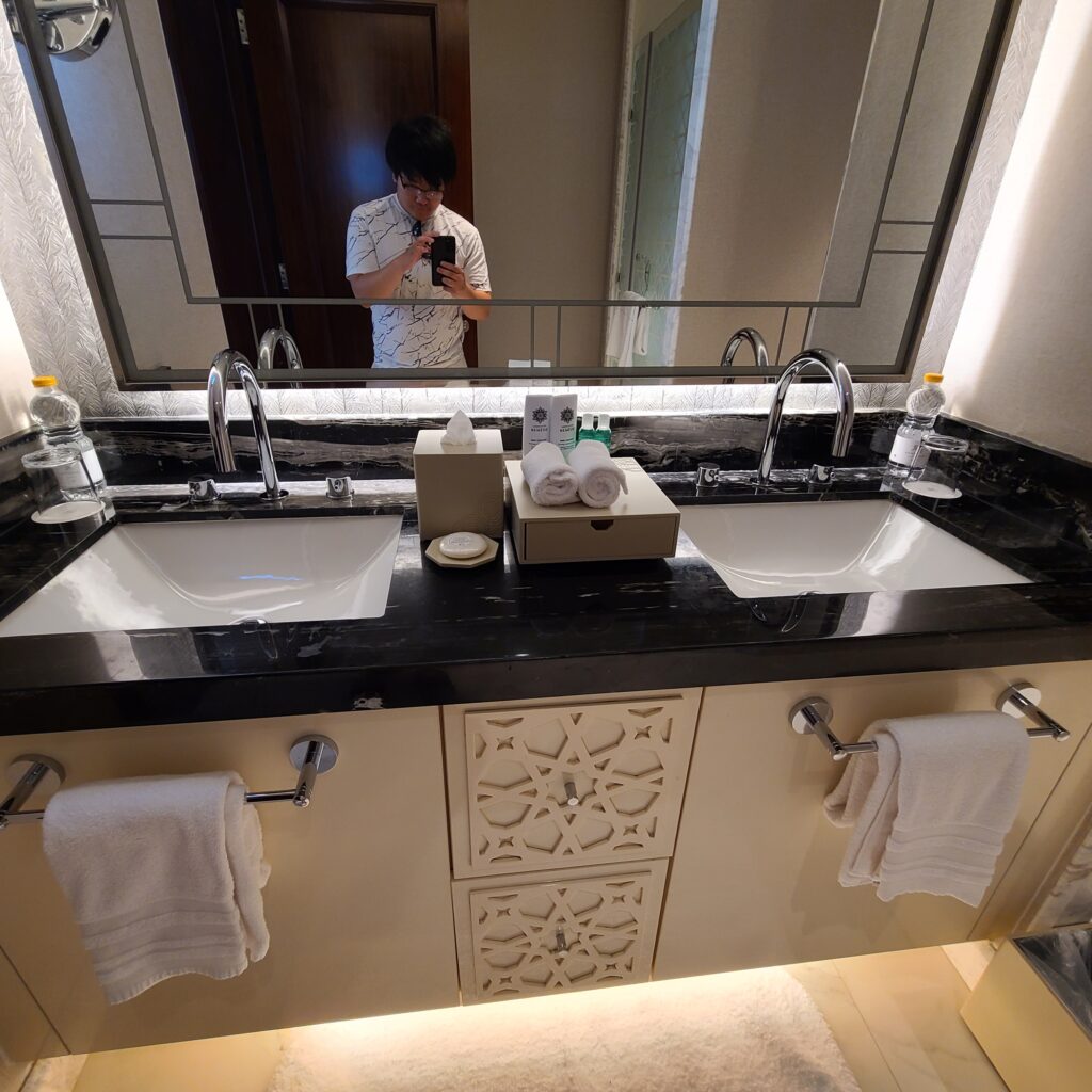 St. Regis Marsa Arabia Master Bathroom Vanity