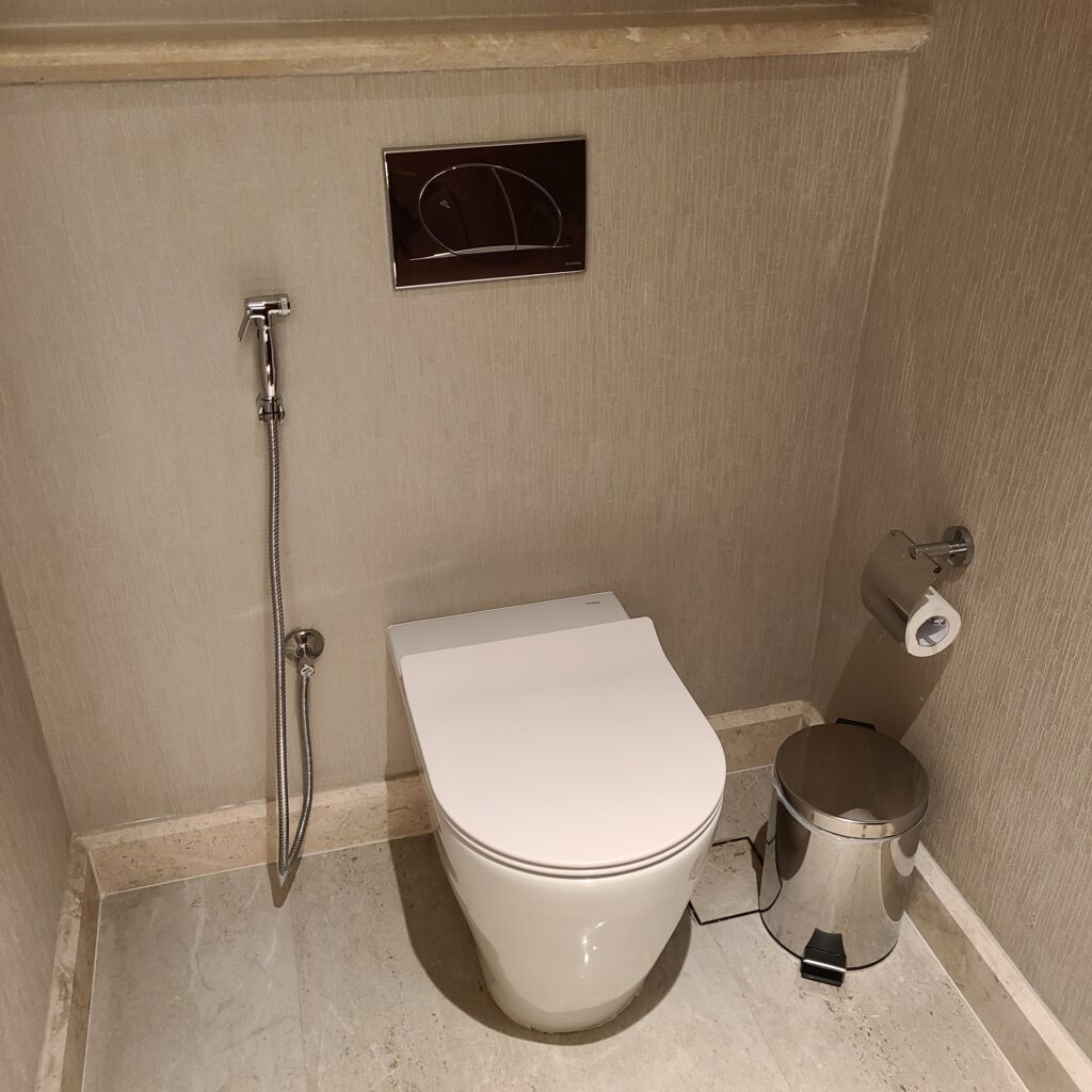 St. Regis Marsa Arabia Suite Half Bathroom Toilet