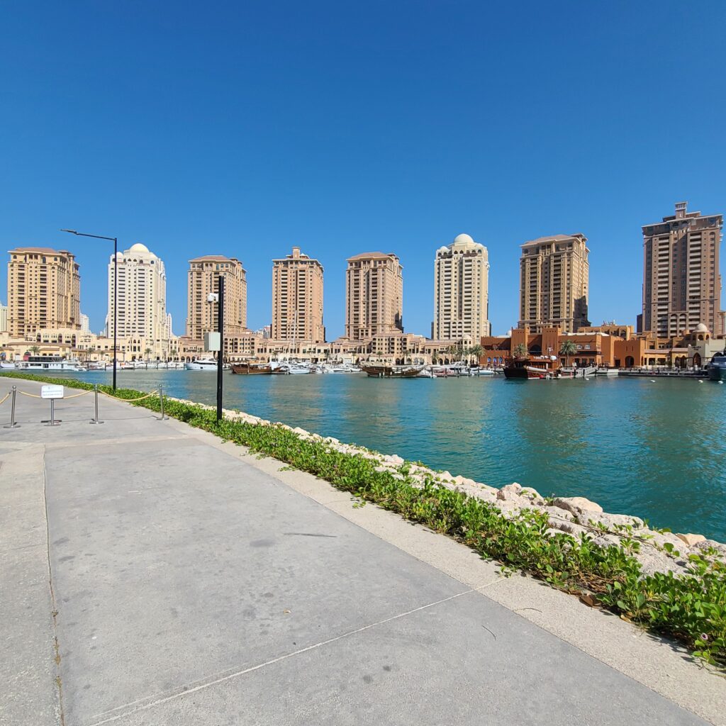 St. Regis Marsa Arabia Poolside Marina View 