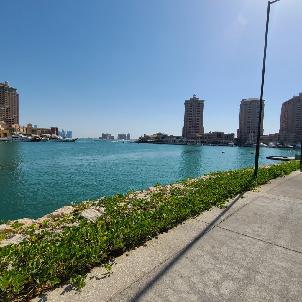 St. Regis Marsa Arabia Poolside Marina View