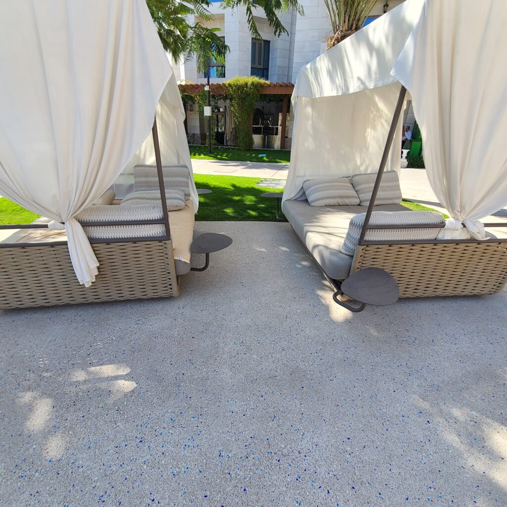 St. Regis Marsa Arabia Outdoor Poolside Cabanas