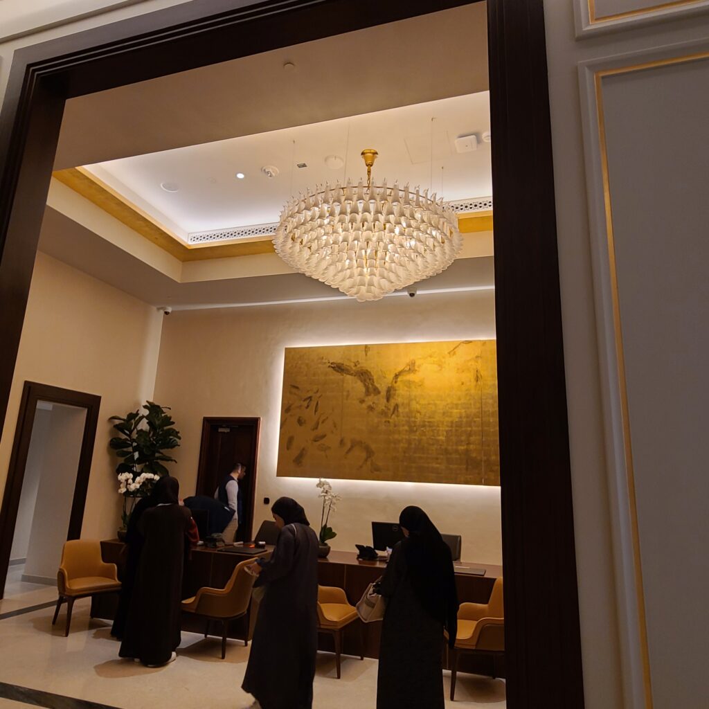 St. Regis Marsa Arabia Reception Room