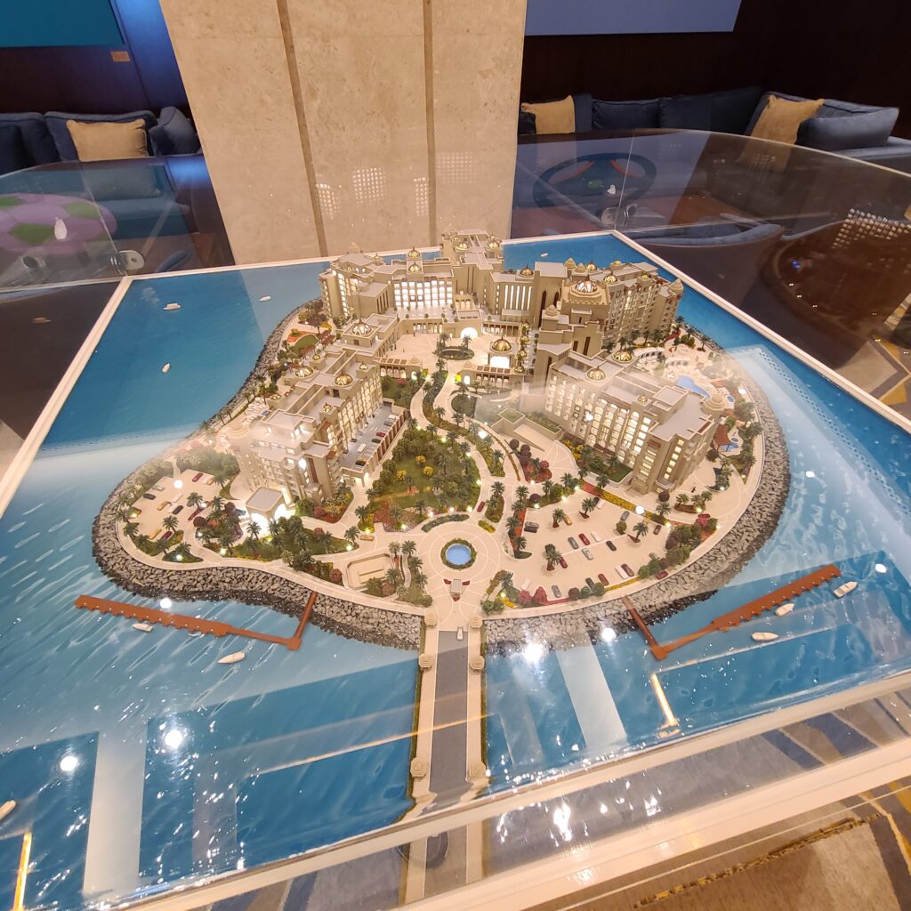 St. Regis Marsa Arabia Diorama