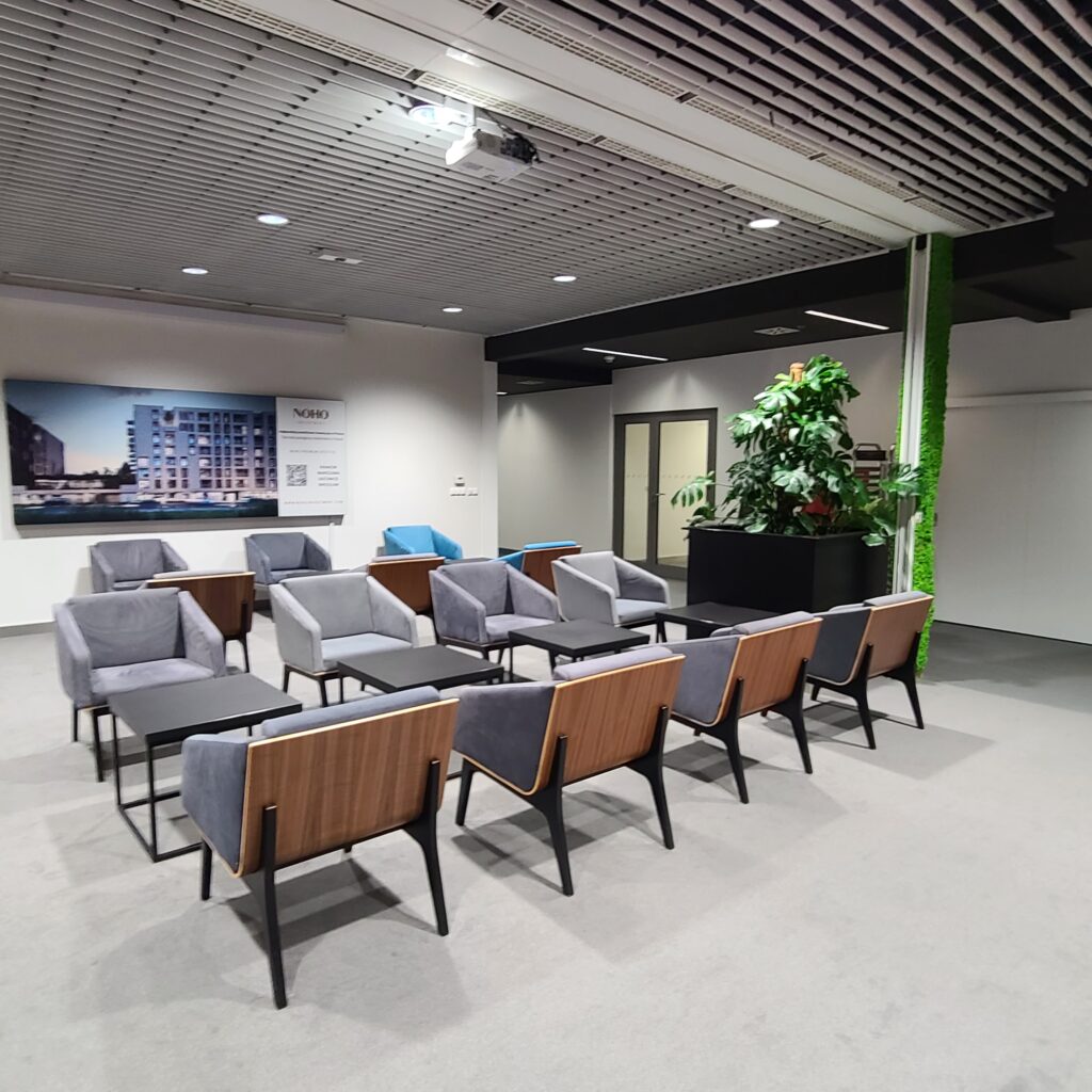 Krakow Airport Business Lounge Schengen Quiet Room Seating