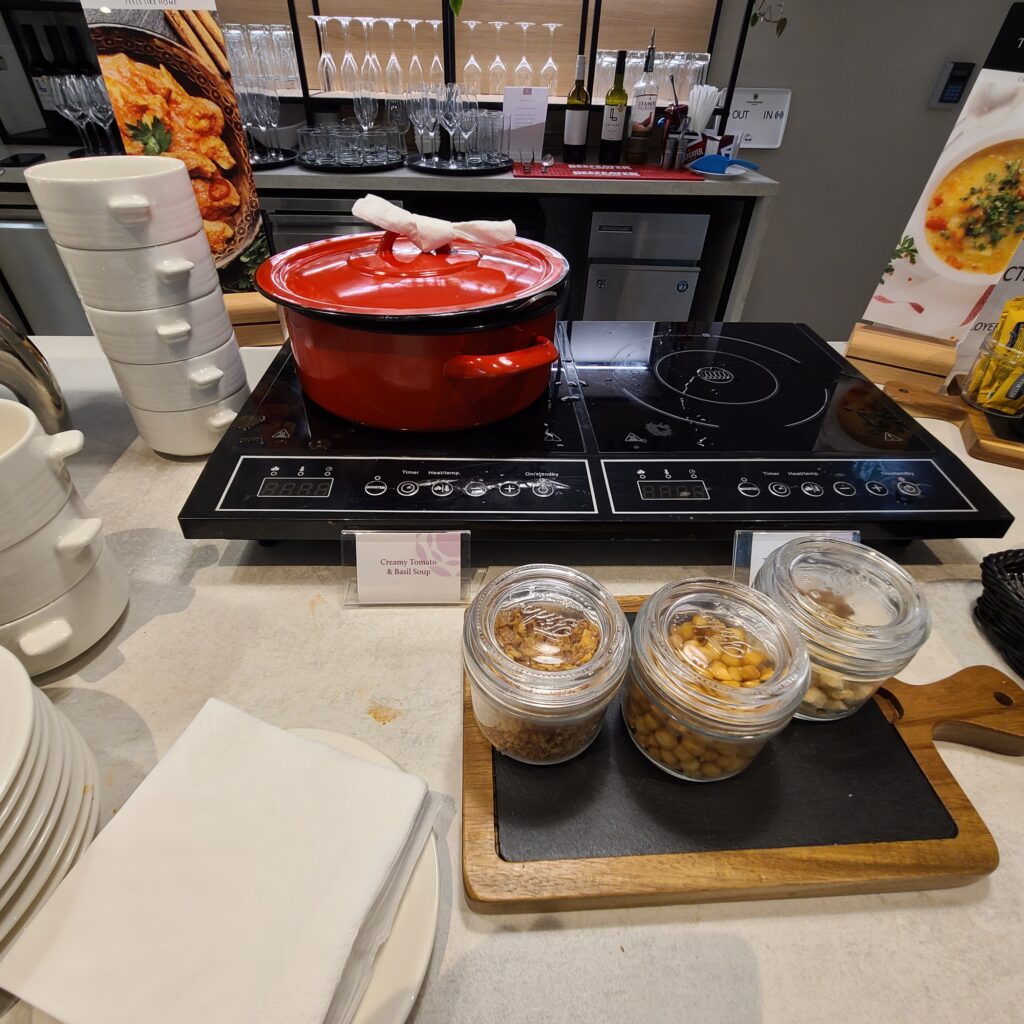 Plaza Premium Lounge Hot Soup