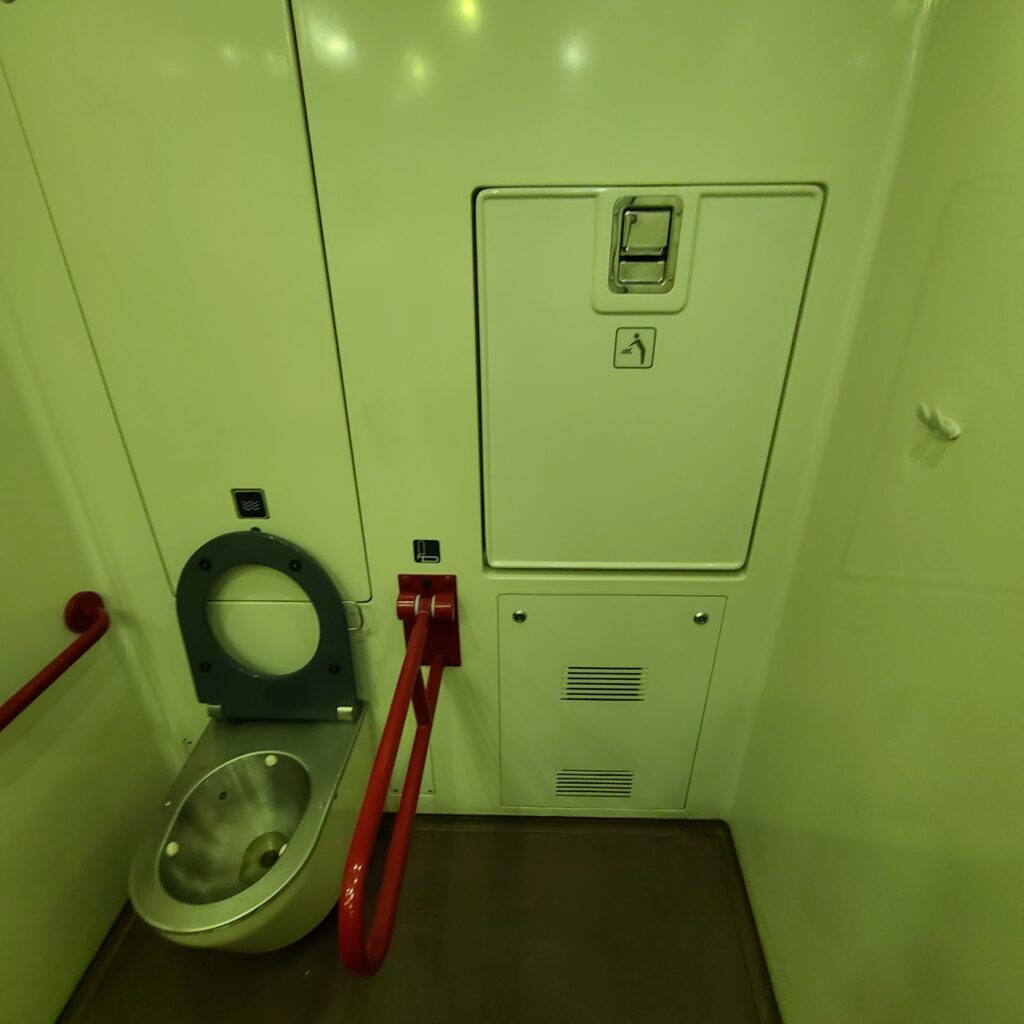 Frecciarossa Business Class Lavatory Toilet