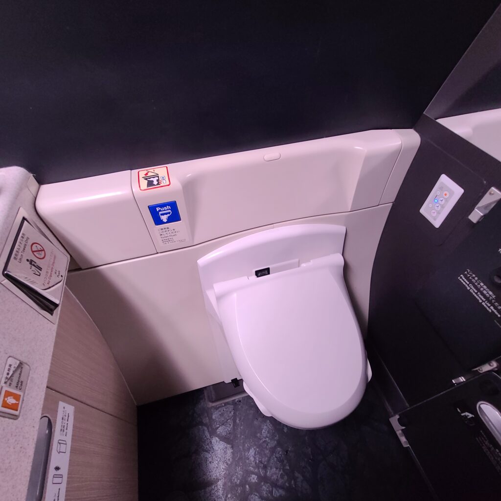 JAL Boeing 777-300ER First Class Lavatory Toilet