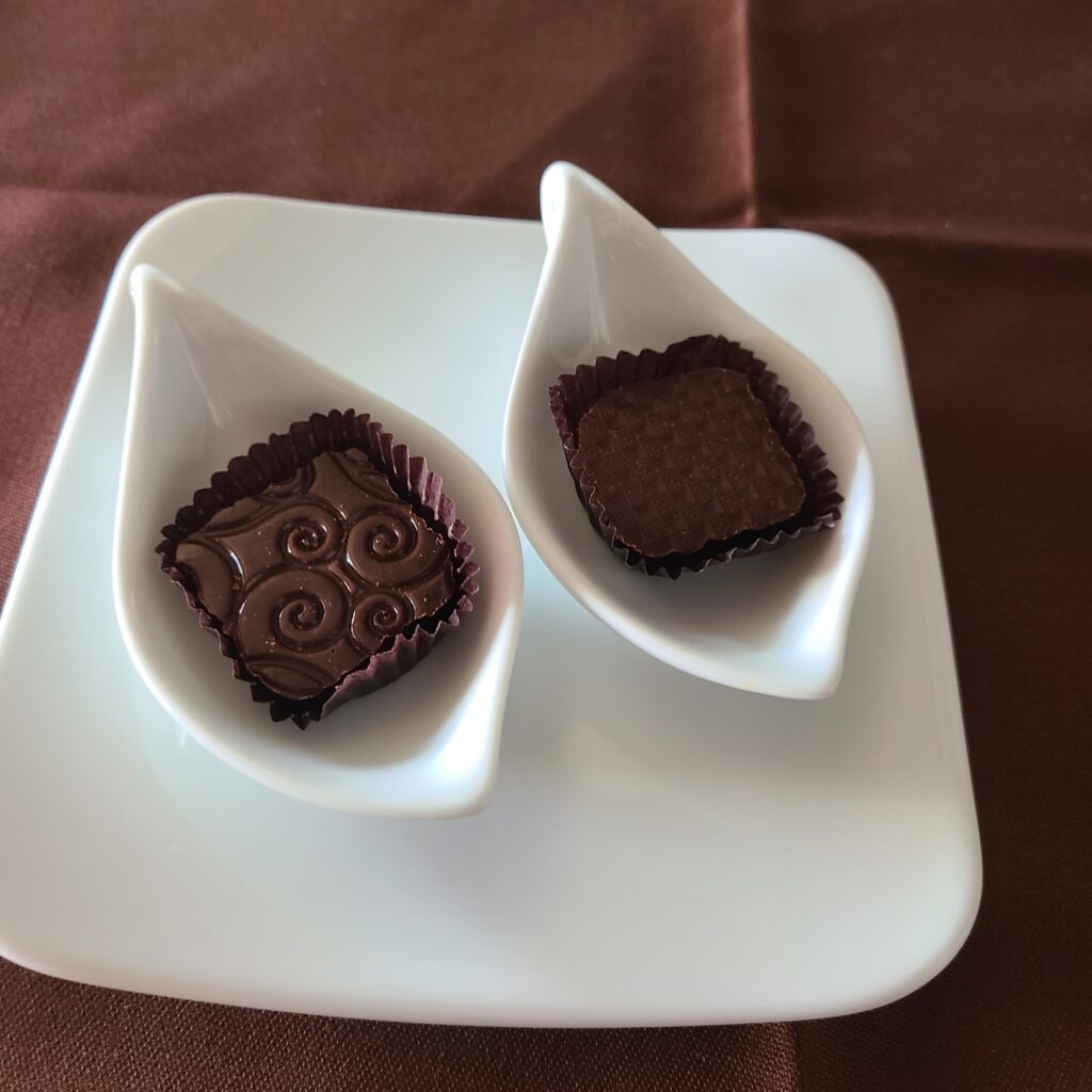 JAL Boeing 777-300ER First Class Chocolate Dessert