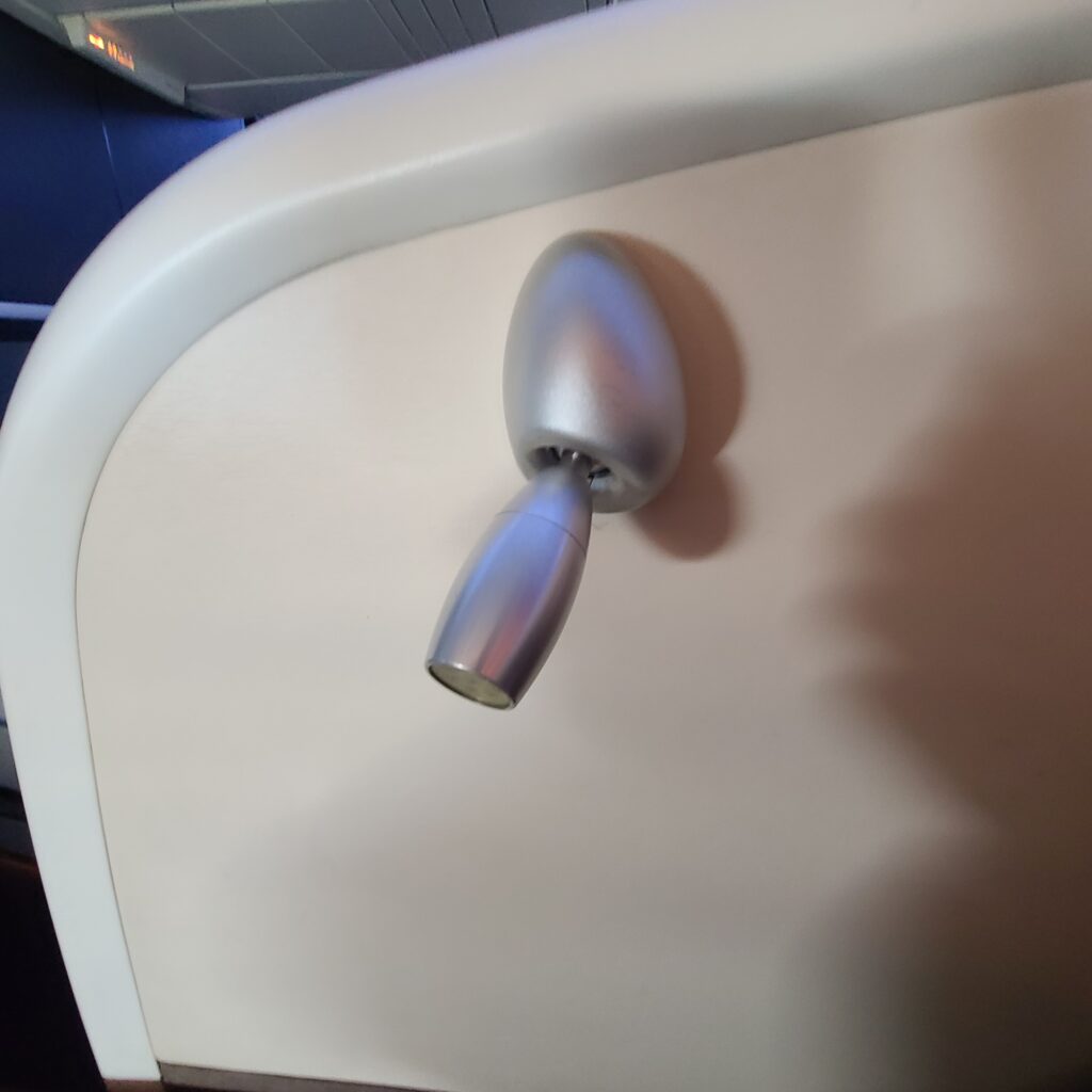 JAL Boeing 777-300ER First Class Seat Reading Light