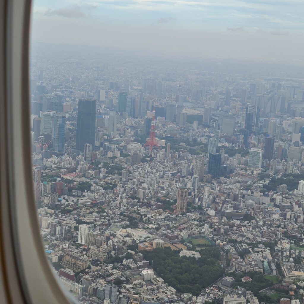 JAL First Class Tokyo View