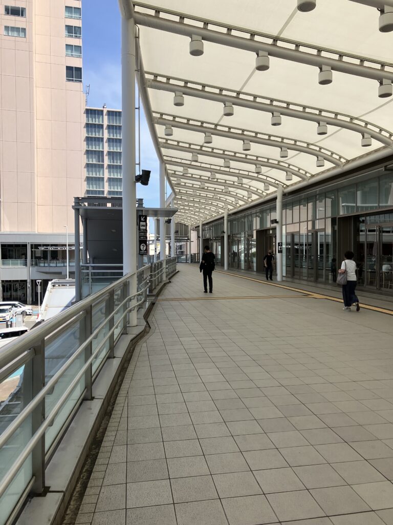 JR Hiroshima Covered Walkway