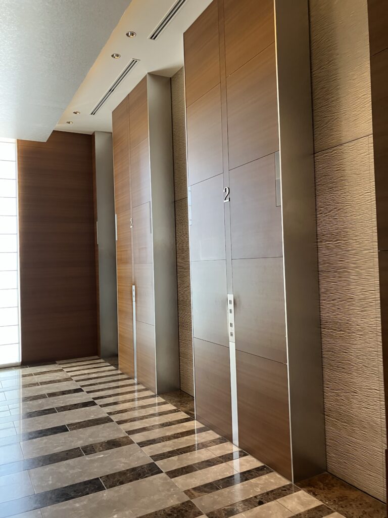 Sheraton Grand Hiroshima Elevator