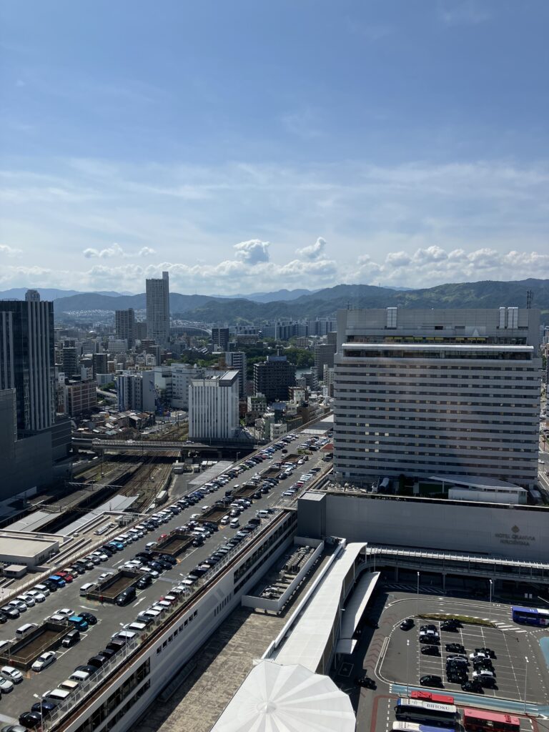 Sheraton Grand Hiroshima Club Room View