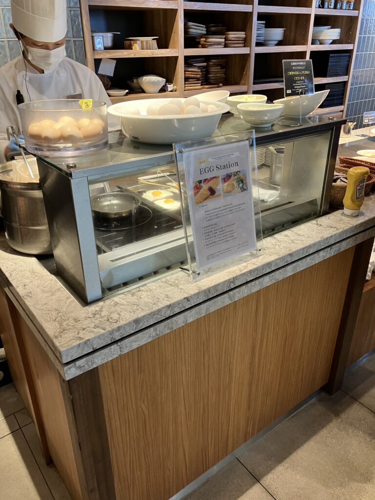 Sheraton Grand Hiroshima Breakfast Egg Station