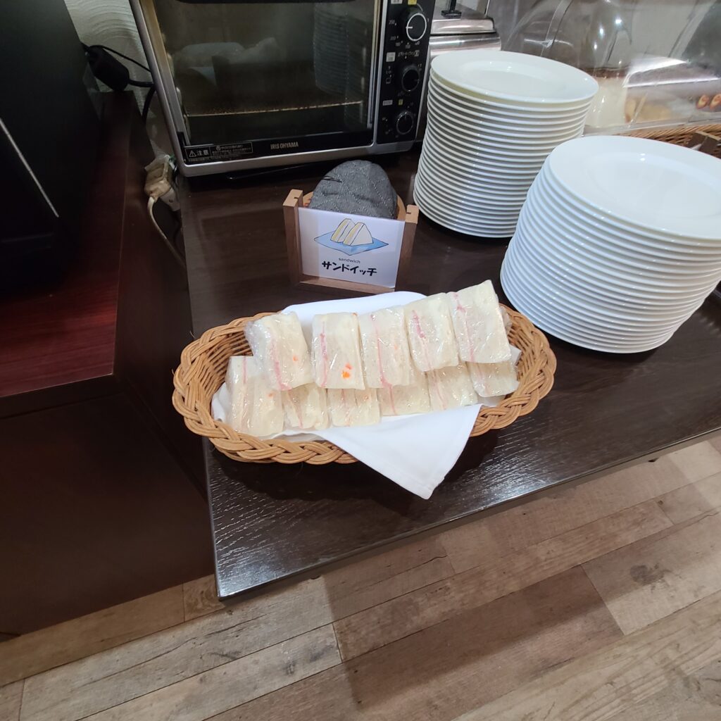 ANA Holiday Inn Sapporo Susukino Breakfast Sandwiches