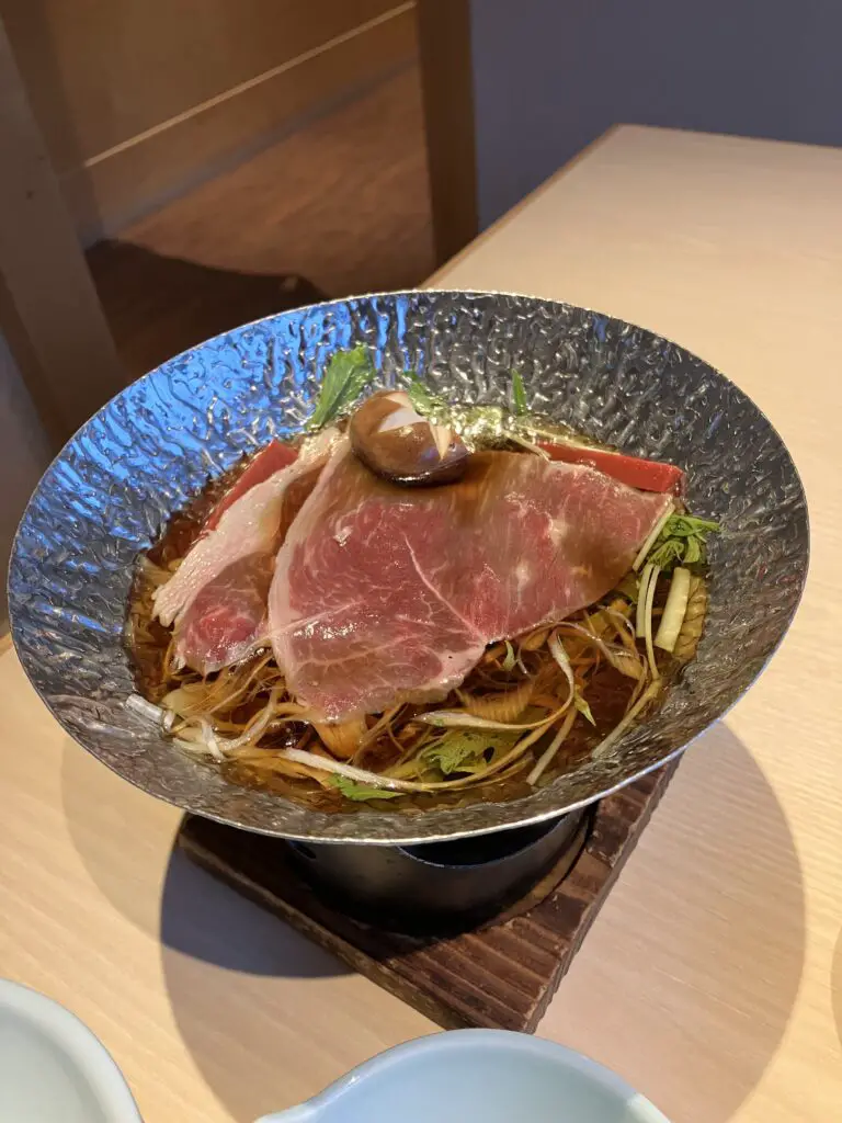 Dai-ichi Takimotokan Kaiseki Beef Nabe Hot Pot