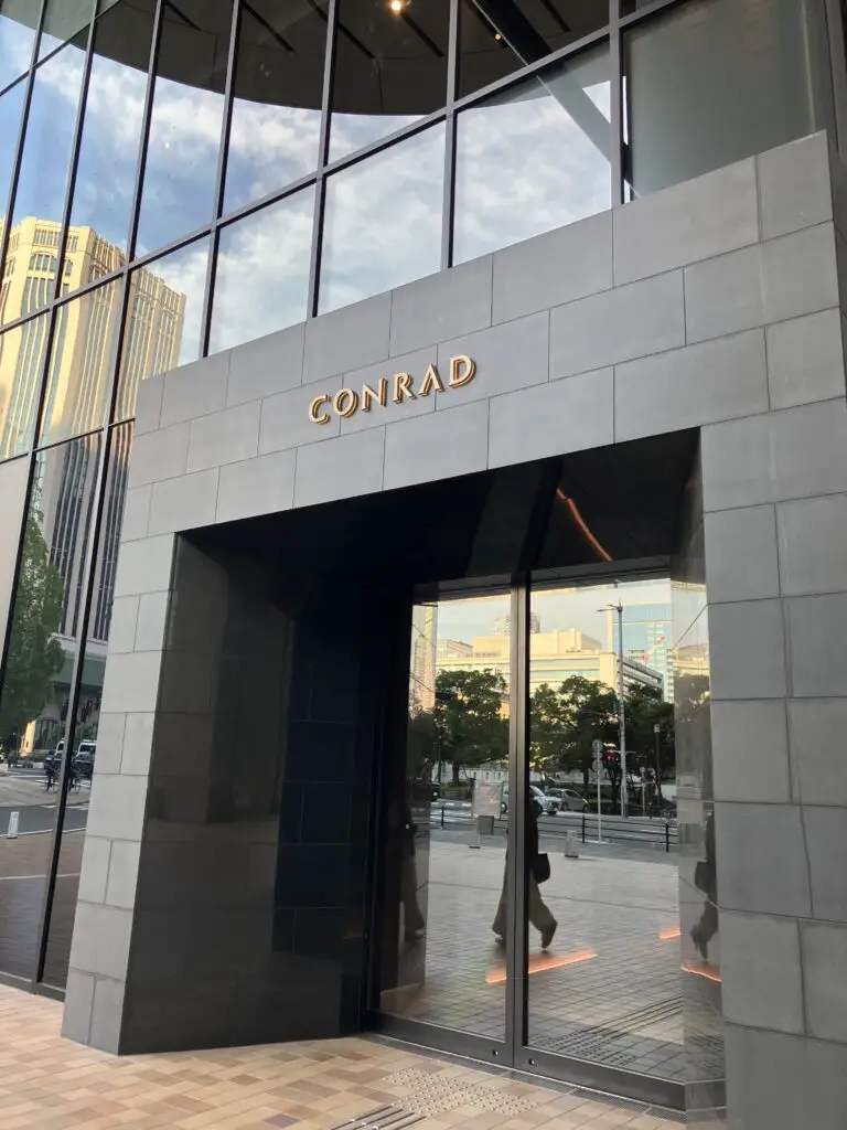 Conrad Osaka Entrance