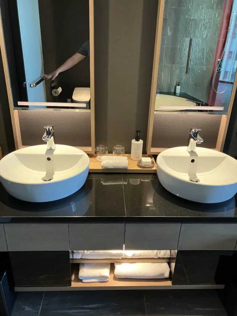 Conrad Osaka Double Vanity Sinks