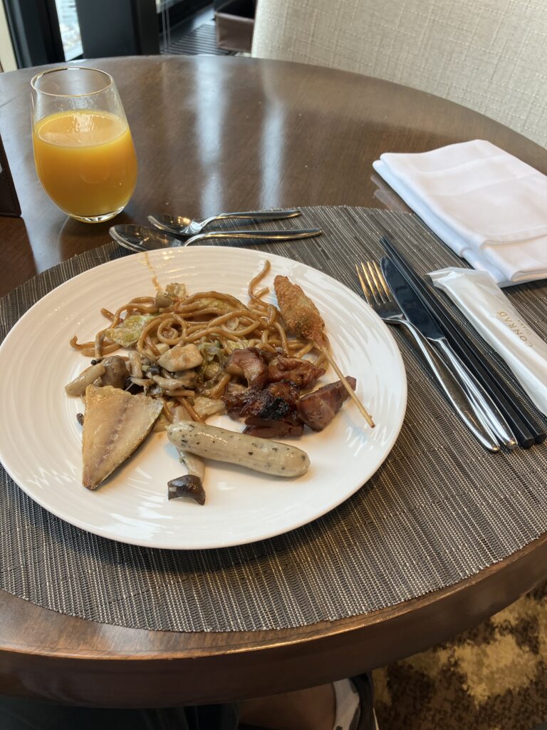 Conrad Osaka Breakfast