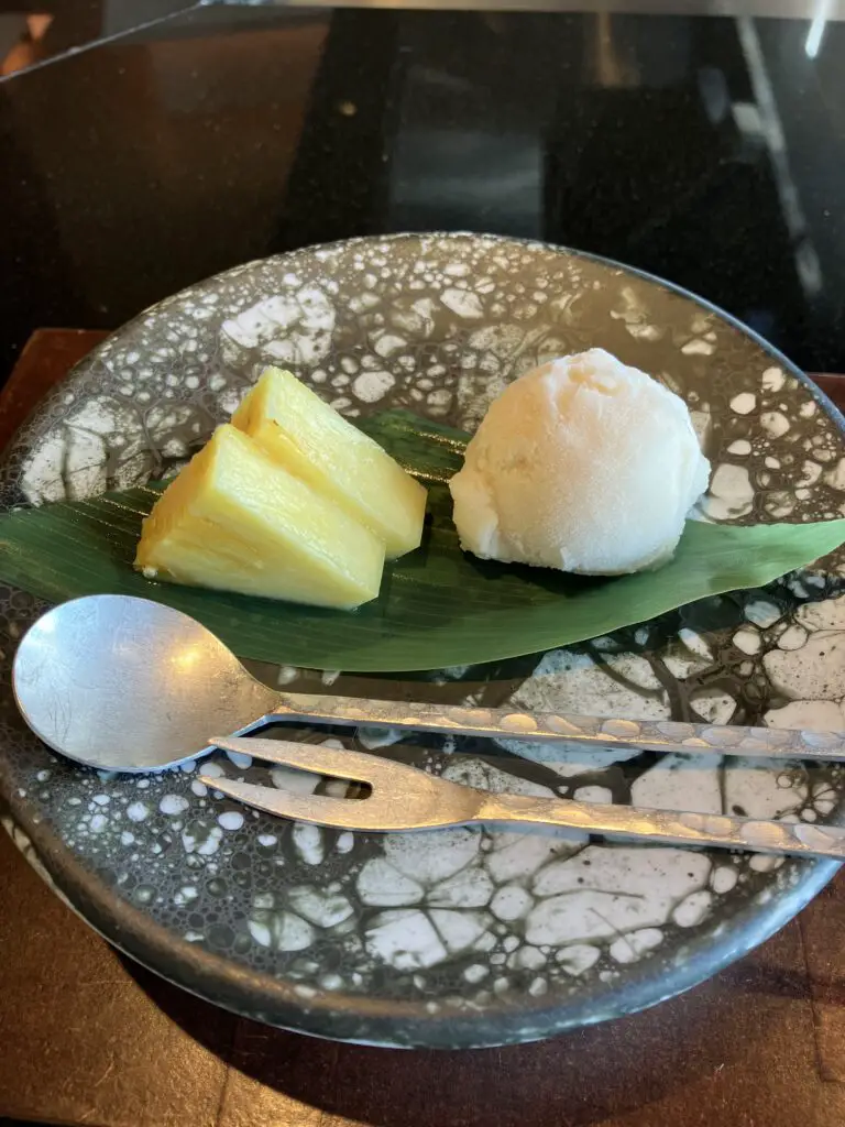 Conrad Osaka Kura Teppanyaki Summer Dessert