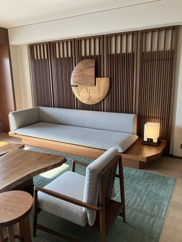 HOTEL THE MITSUI KYOTO Garden Suite Living Room Sofa