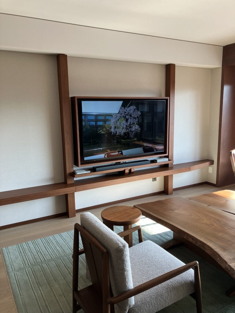 HOTEL THE MITSUI KYOTO Garden Suite Living Room TV
