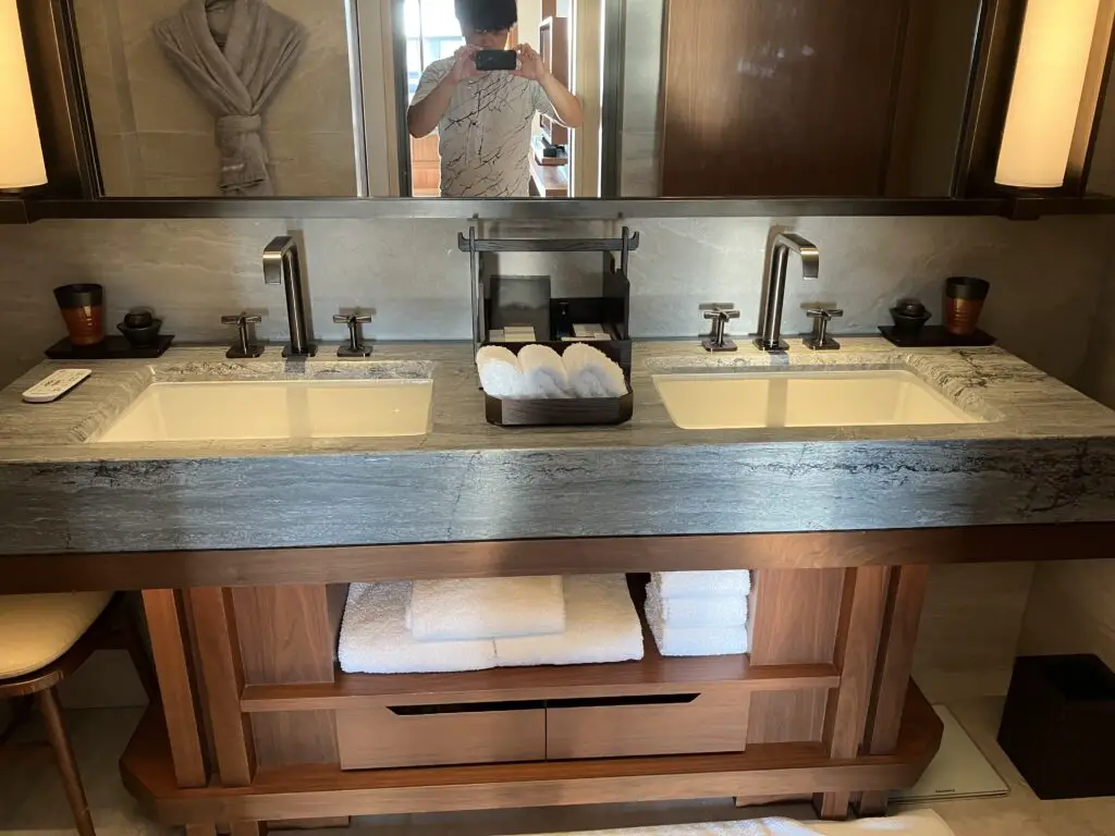HOTEL THE MITSUI KYOTO Garden Suite Bathroom Sinks