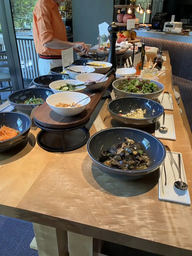 HOTEL THE MITSUI KYOTO Breakfast Buffet Salad