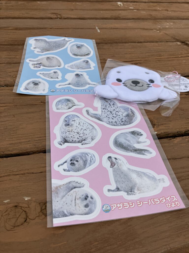 Garinko Station Gift Shop Seal Stickers & Coin Pouch