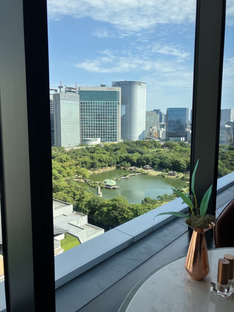 Mesm Tokyo Chef's Theatre Hamarikyu Gardens View