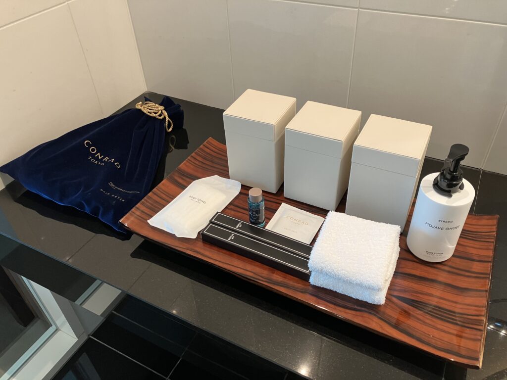 Conrad Tokyo Bathroom Amenities