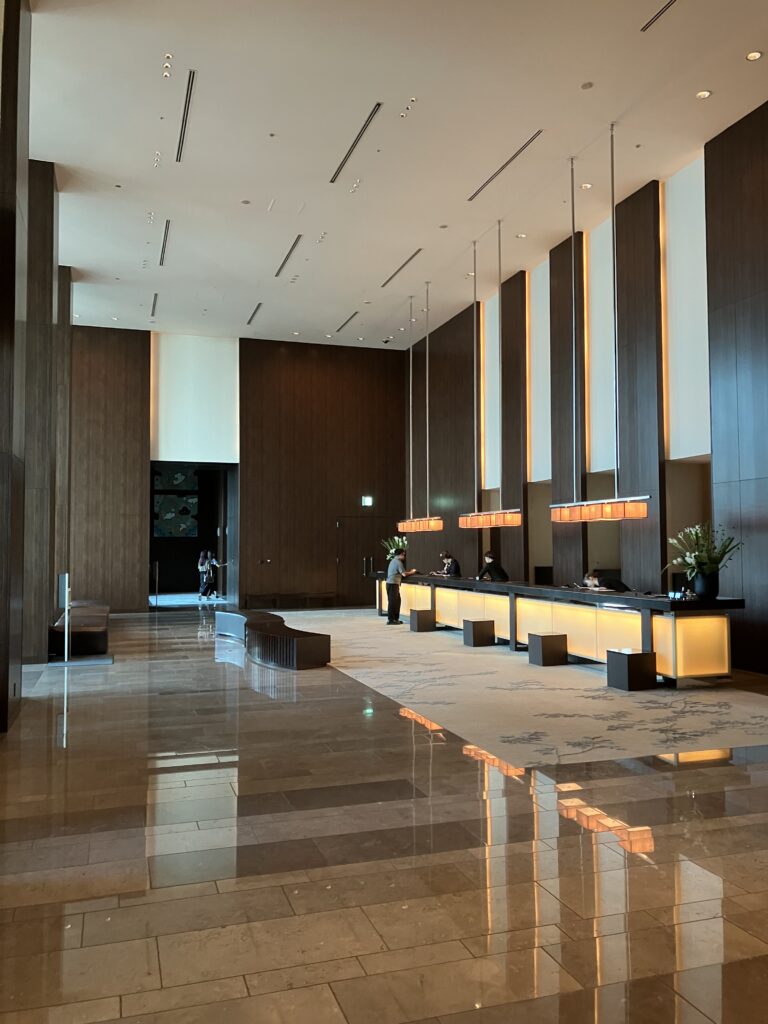 Conrad Tokyo Reception Desks