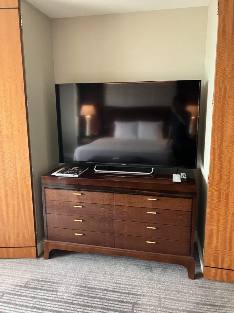 Ritz-Carlton Tokyo Deluxe Room TV