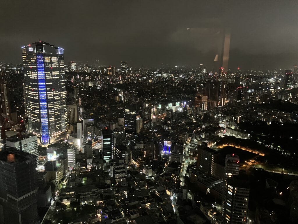 Ritz-Carlton Tokyo Deluxe Room Tokyo Skyline View (Night)