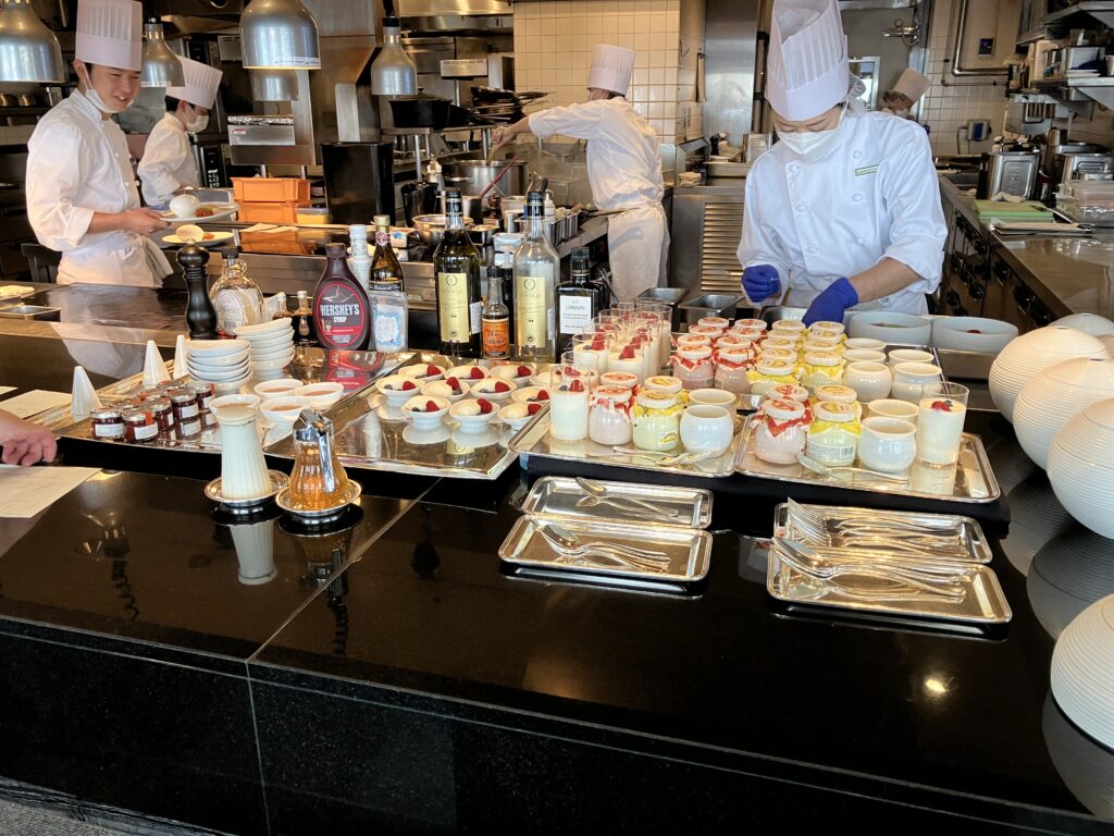 Ritz-Carlton Tokyo Breakfast Desserts Buffet