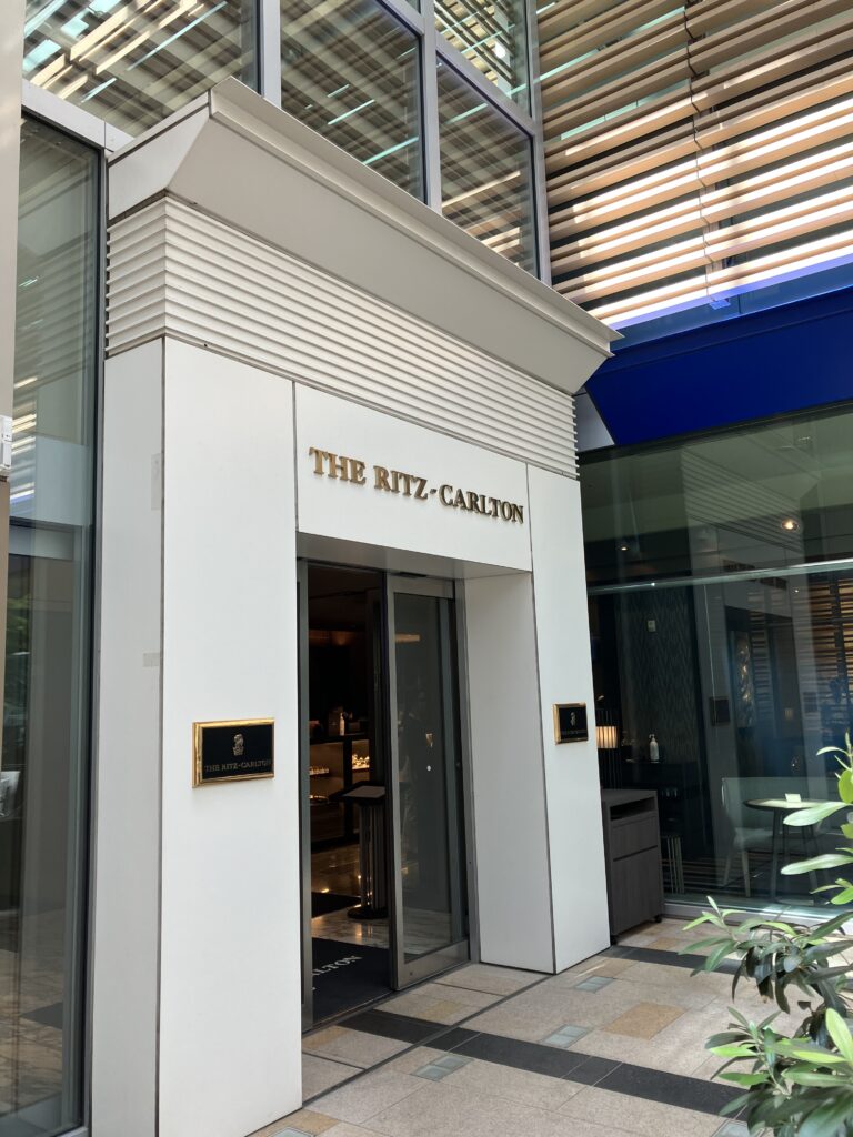 Ritz-Carlton Tokyo Cafe & Deli Entrance from Roppongi Station