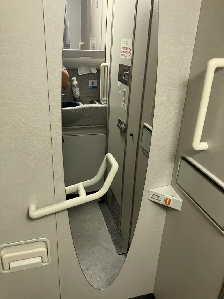 ANA Boeing 767-300 Lavatory Mirror
