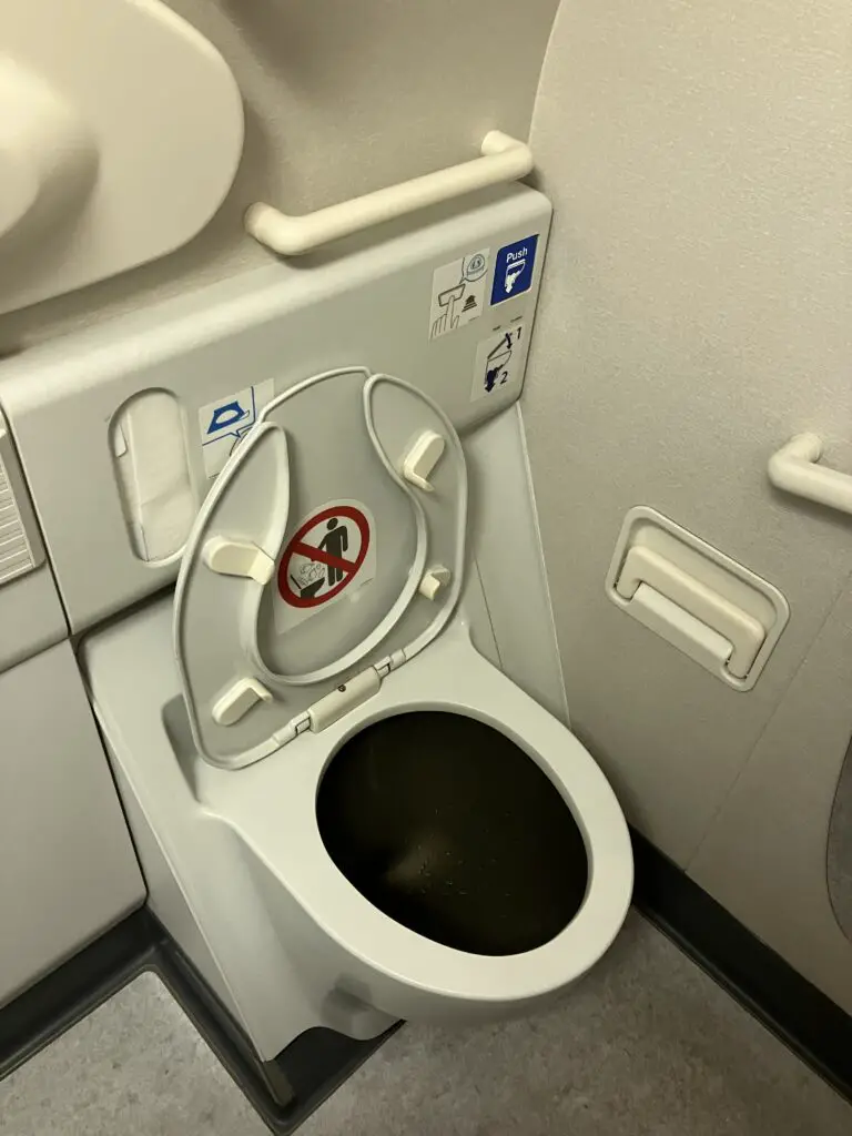 ANA Boeing 767-300 Toilet