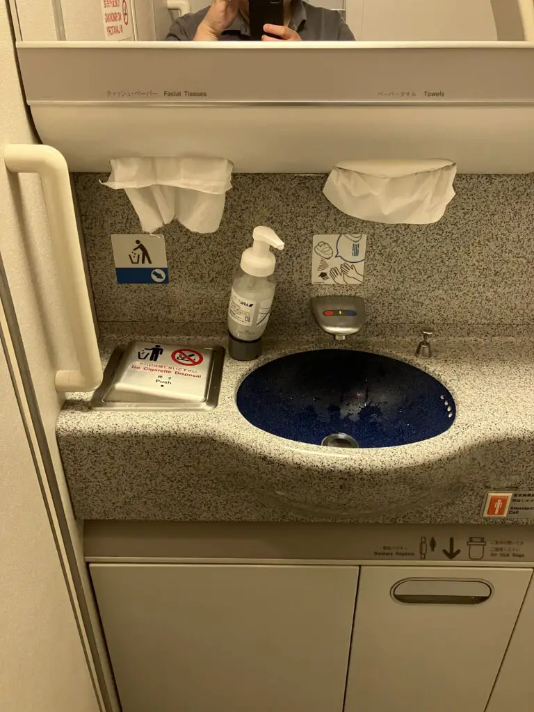 ANA Boeing 767-300 Lavatory Sink