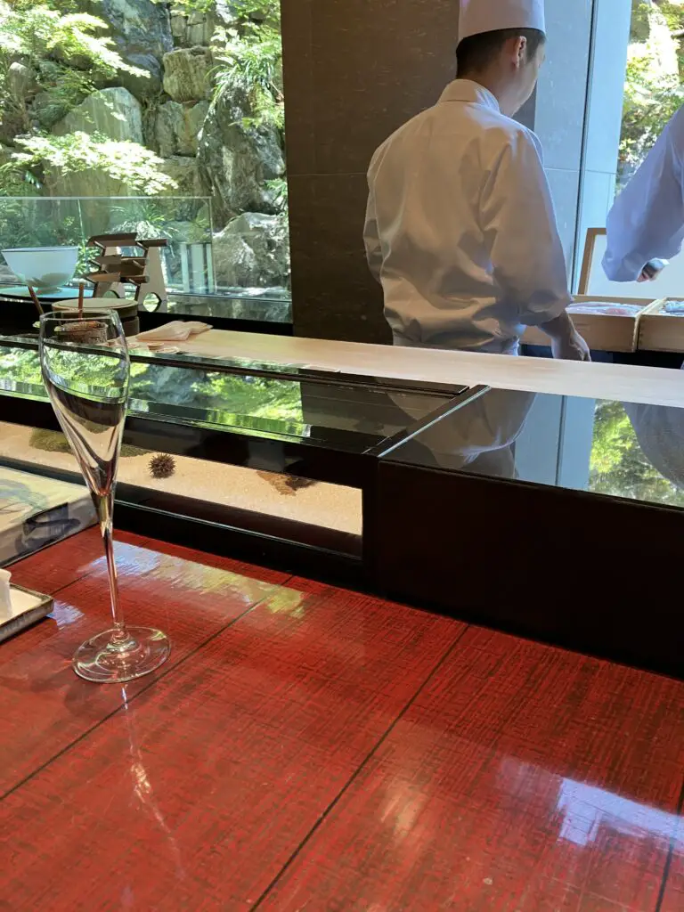Mizuki at Ritz-Carlton, Kyoto Sushi Counter