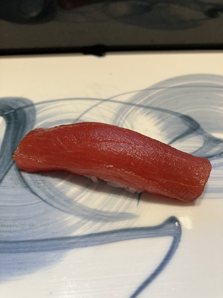 Mizuki at Ritz-Carlton, Kyoto Sushi Bluefin tuna