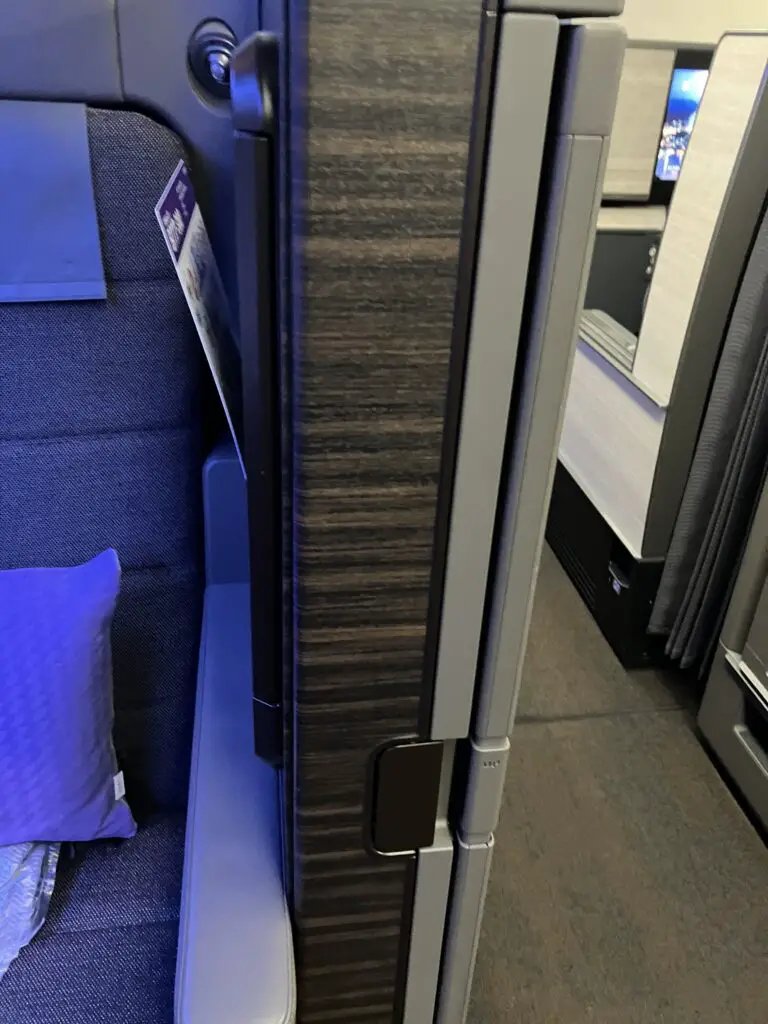 ANA First Class "The Suite" Seat Wardrobe Boeing 777-300ER